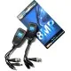 Преходник BNC към LAN (UTP) за видеонаблюдение 8MP Video Balun (2 бр.)