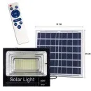 60W соларен прожектор LED със фотоклетка, дистанционно